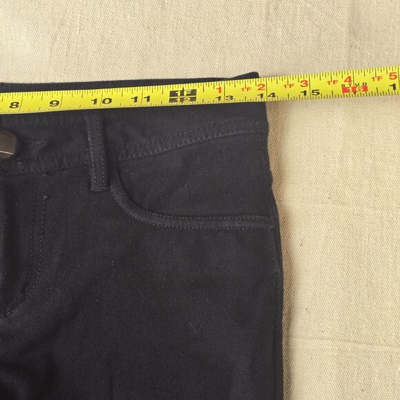 Guess Legging Slim Fit Low Rose Women's 26 Black with Pockets - Picture 4 of 16